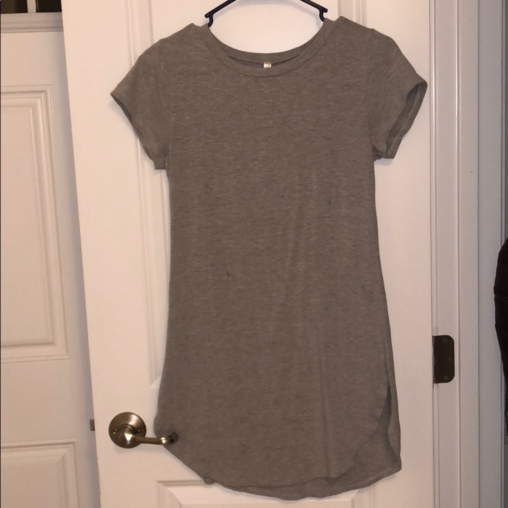 Pinklicious Grey/gray simple summer/spring dress